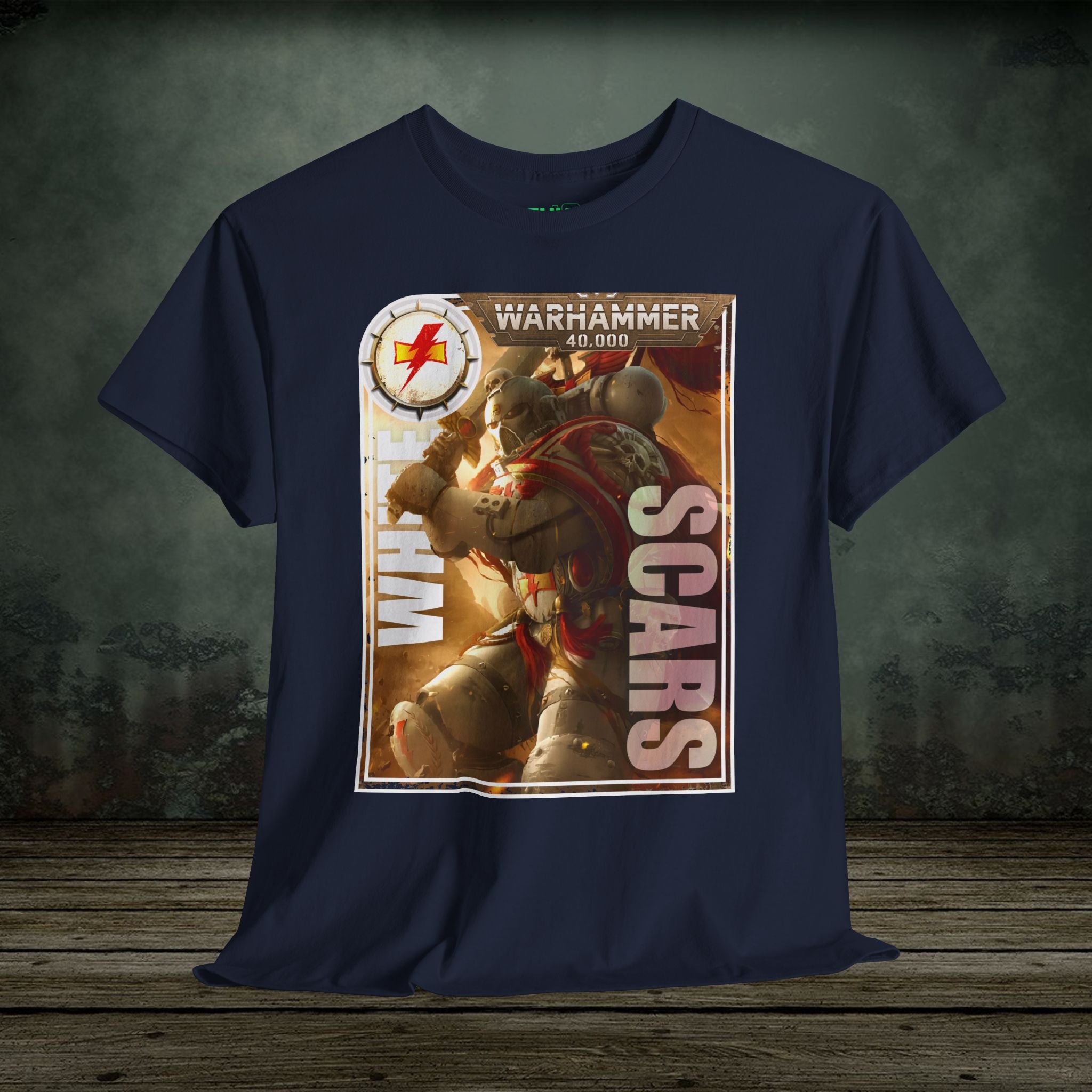 White Scars - Vintage Retro Gaming T-Shirt - SukiPrime