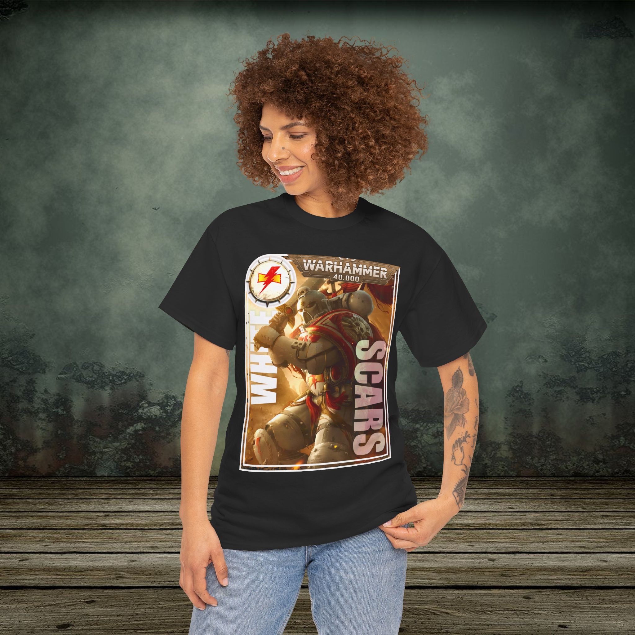 White Scars - Vintage Retro Gaming T-Shirt - SukiPrime