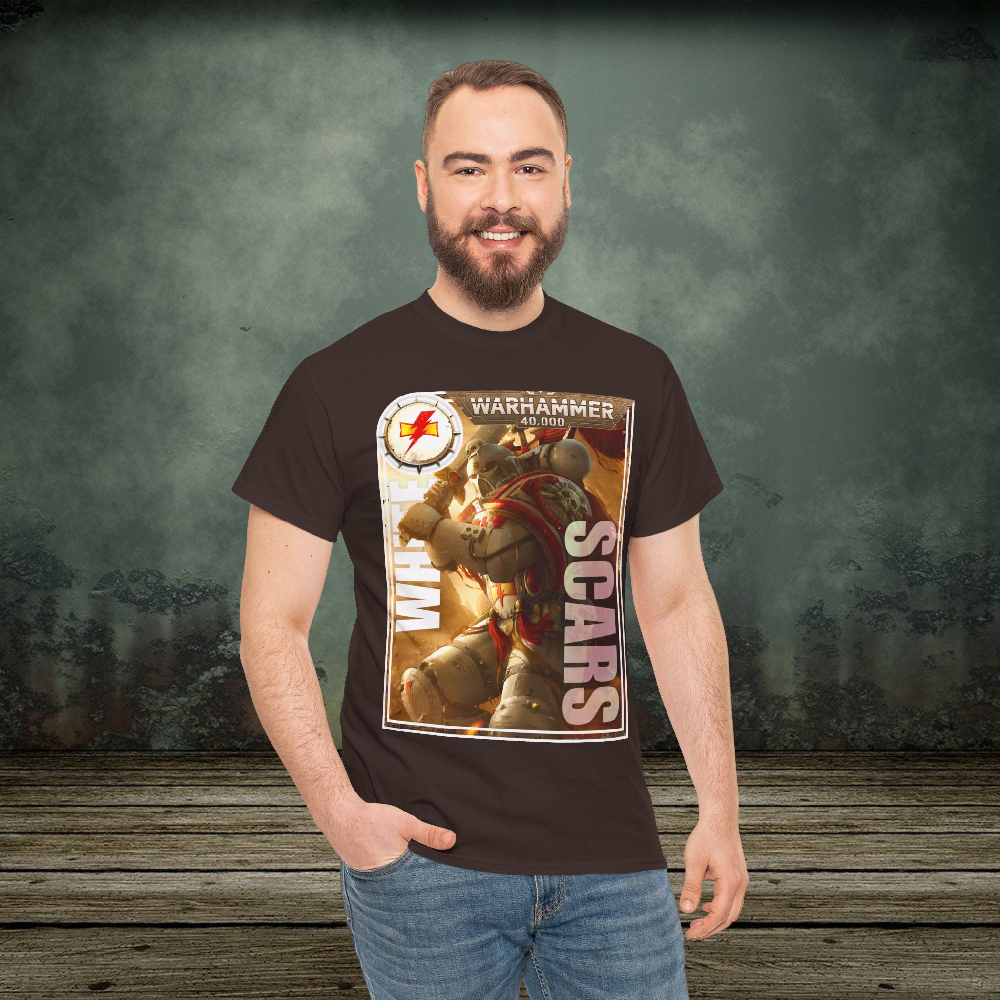 White Scars - Vintage Retro Gaming T-Shirt - SukiPrime