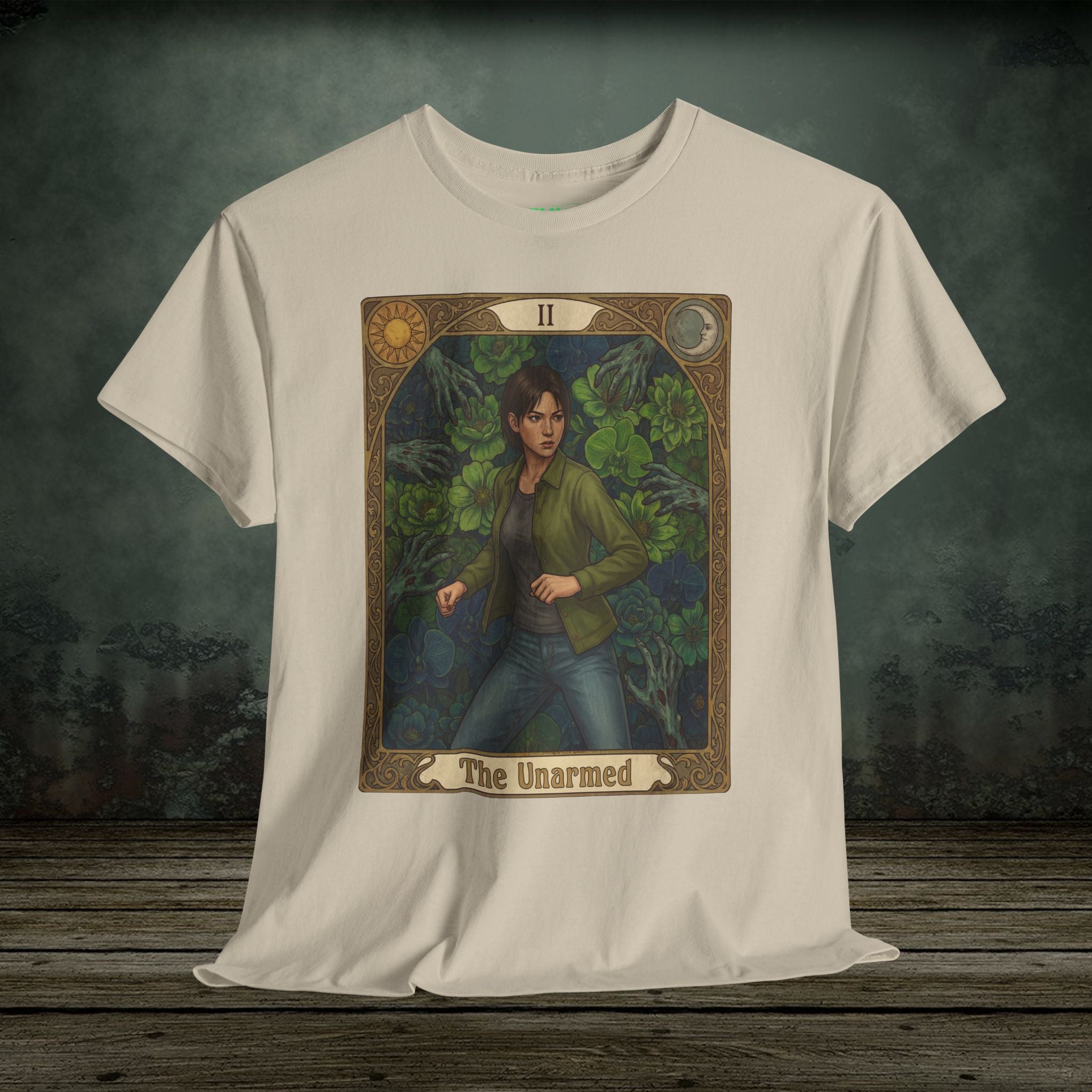 Yoko Suzuki | Resident Evil Tarot Card | Vintage Retro Gaming T-Shirt