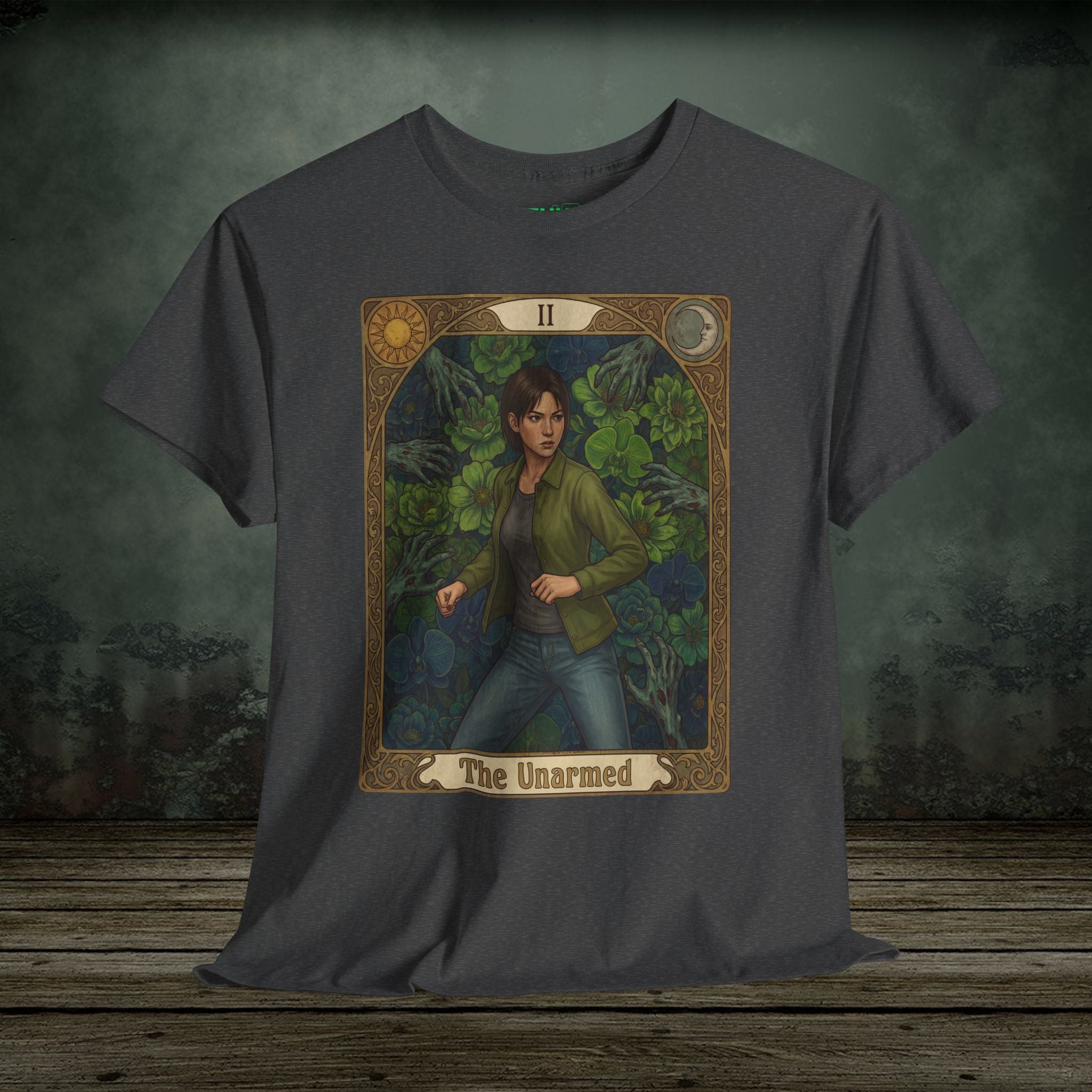 Yoko Suzuki | Resident Evil Tarot Card | Vintage Retro Gaming T-Shirt
