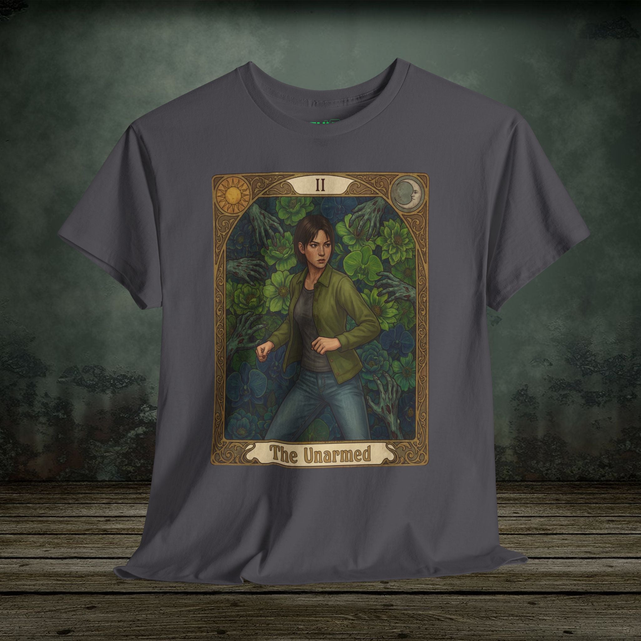 Yoko Suzuki | Resident Evil Tarot Card | Vintage Retro Gaming T-Shirt