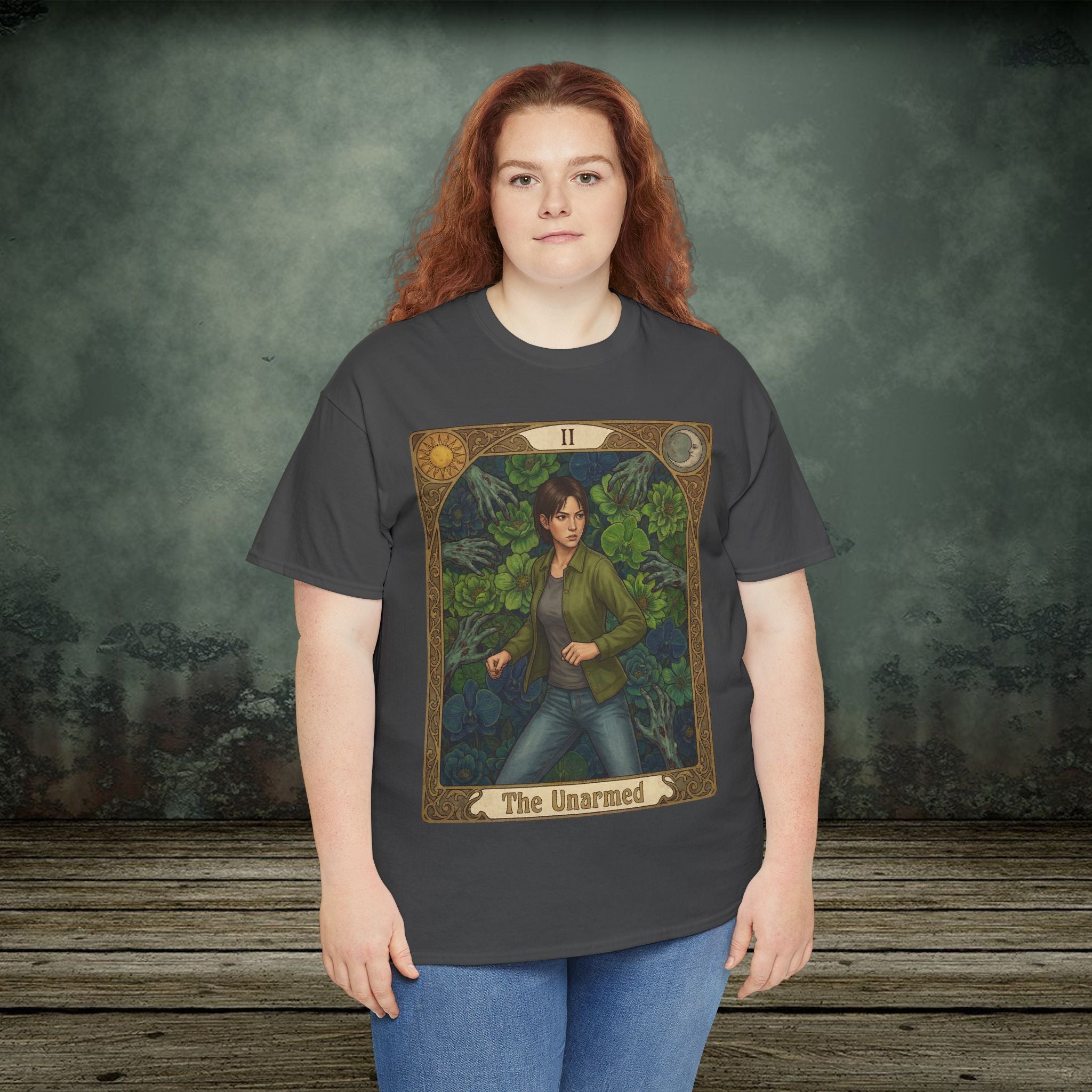 Yoko Suzuki | Resident Evil Tarot Card | Vintage Retro Gaming T-Shirt
