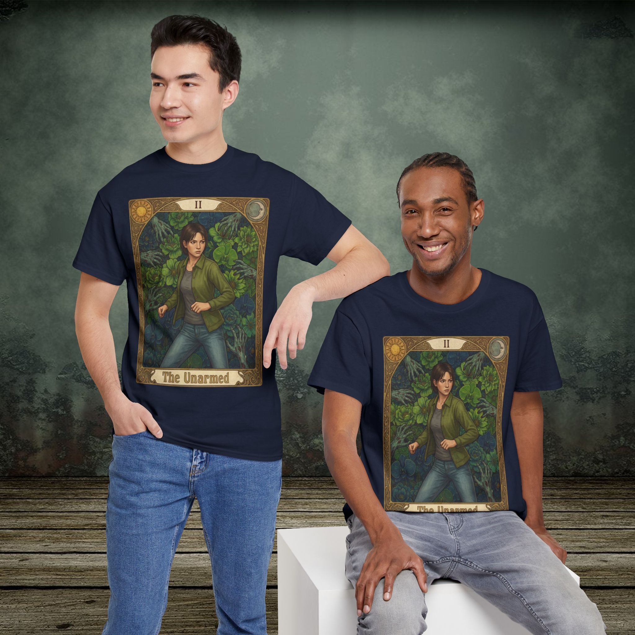 Yoko Suzuki | Resident Evil Tarot Card | Vintage Retro Gaming T-Shirt